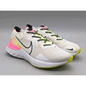 Nike Renew Run Women's White Pink Athletic Sneakers CZ8094-100 Shoes Size 11